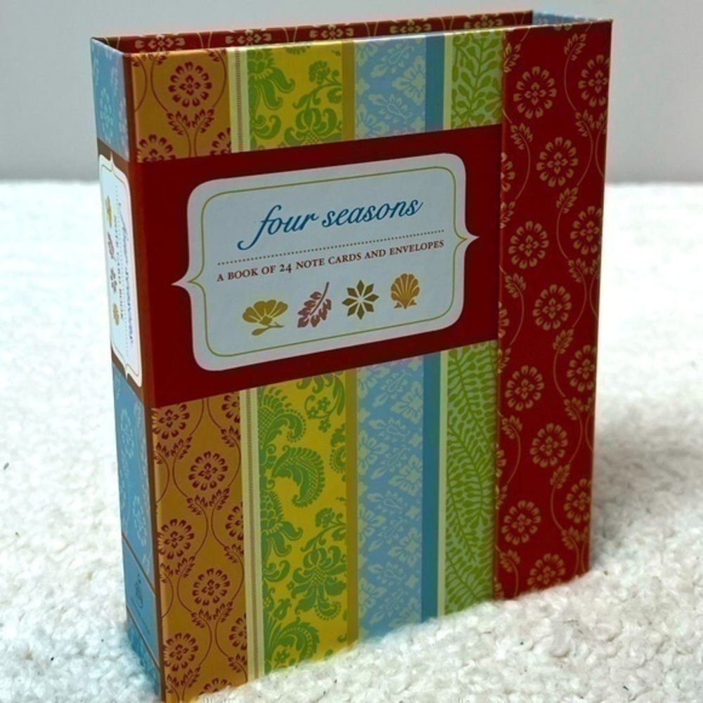Potter Style "Four Seasons" Blank Notecards & Envelopes